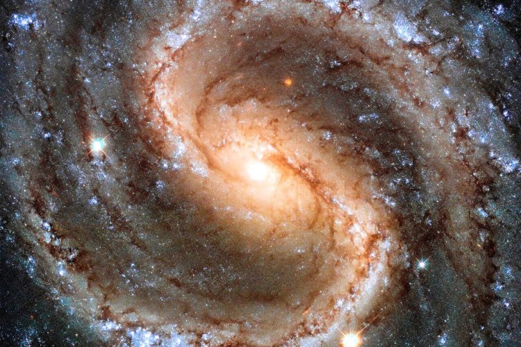 Latest picture of spiral galaxy NGC 4535