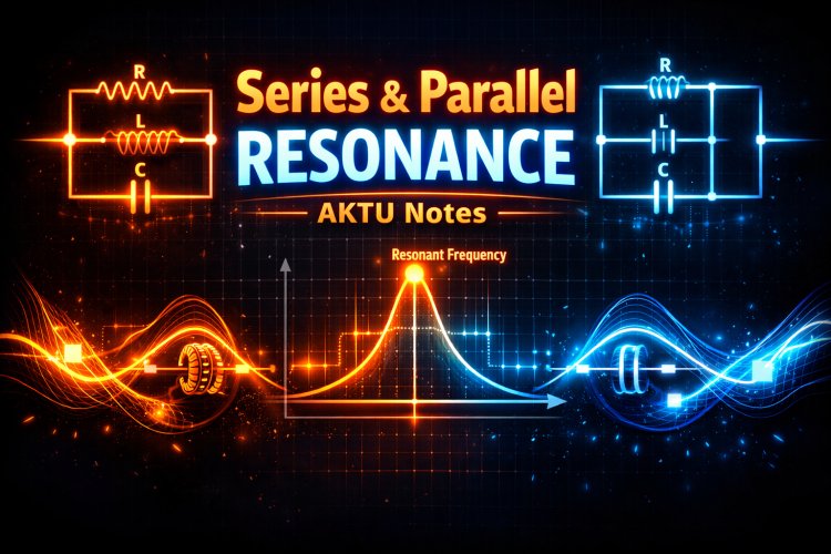 Series & Parallel Resonance Explained | Complete AKTU Notes + Numerical & MCQs